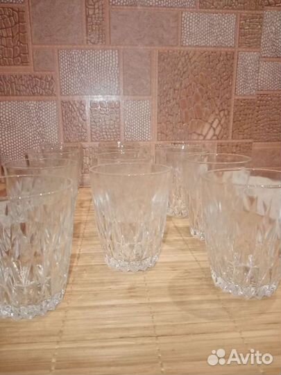 Стакан граненый, резной СССР