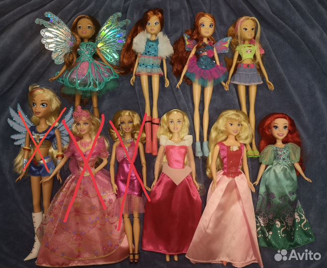 Куклы Winx Винкс Witty, Барби, Дисней