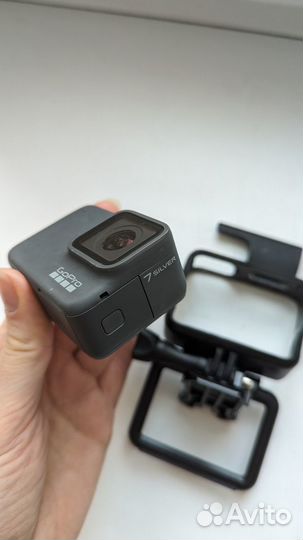 Экшен камера GO pro 7 silver
