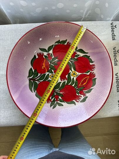 Блюдо ручная роспись восточное