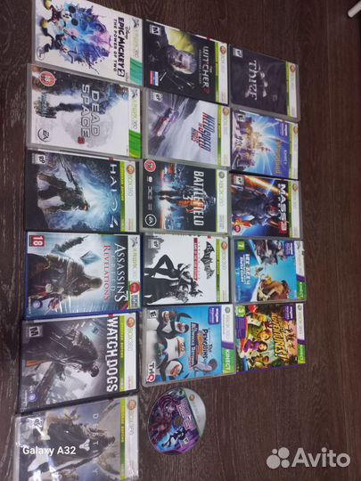 Диски на xbox 360(прошитый)