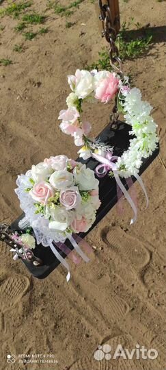 Букет невесты бутоньерки