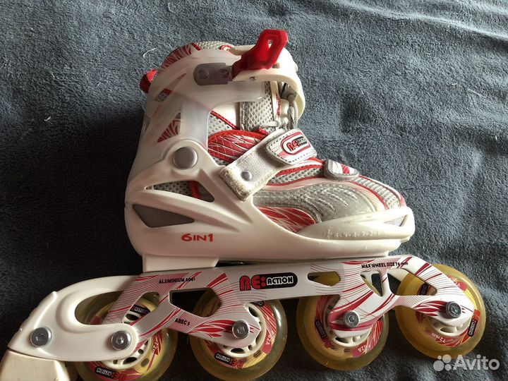 Ролики, размер 32-36, в отличном состоянии