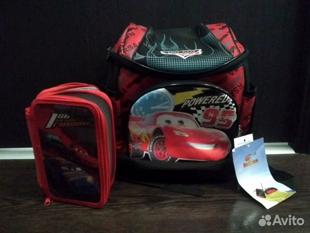 Новый рюкзак и пенал Cars