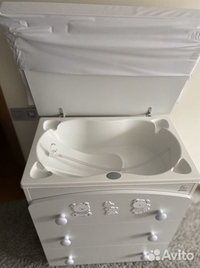 Комод пеленальный Italbaby Happy Family (3 ящика)