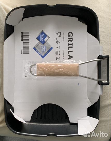 Сковорода гриль IKEA новая