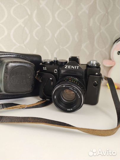 Плёночный фотоаппарат Zenit 11 + Helios 44-M