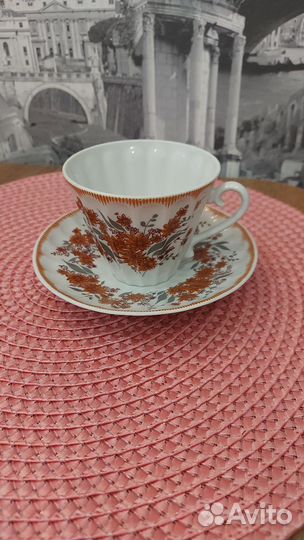 Чашка с блюдцем лфз