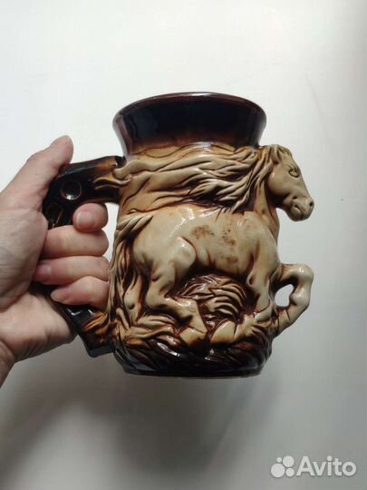 Пивная кружка керамика