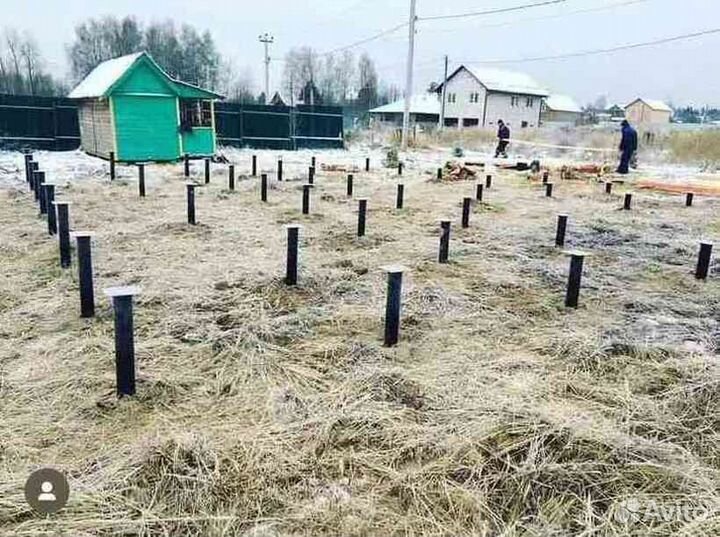 Винтовые сваи Фундамент на винтовых сваях