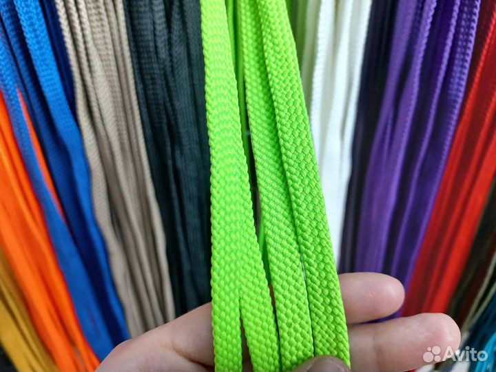 Шнурки плоские для обуви 35 цветов 200 /160 /110см