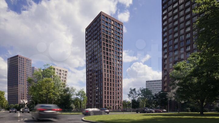 2-к. квартира, 65,6 м², 15/25 эт.