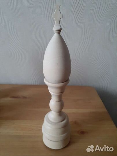 Яйцо пасхальное деревянное