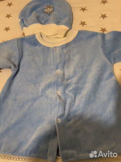 Костюм новогодний снегурочки