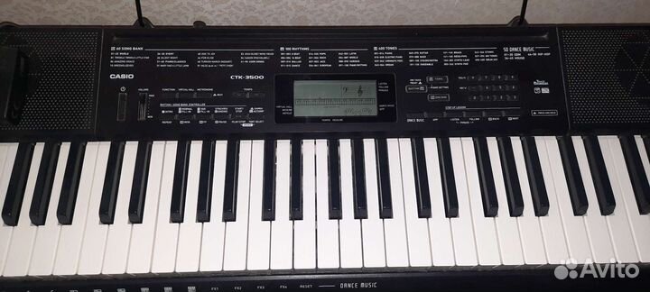 Синтезатор casio ctk 3500