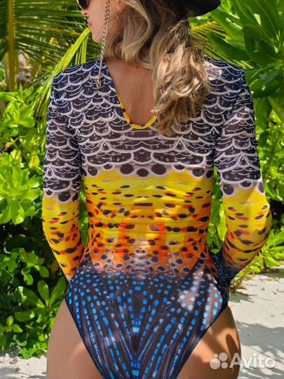 Купальник умный слитный