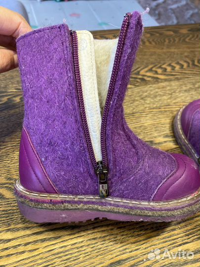 Валенки для девочки 24