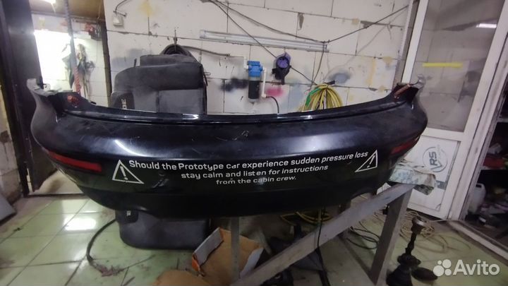 Задний бампер infiniti fx35