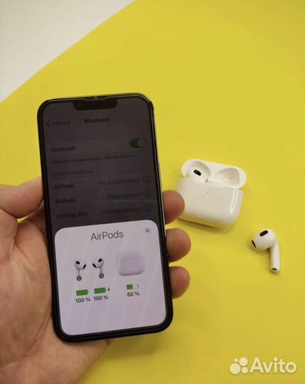 AirPods 3 (гарантия+чехол)