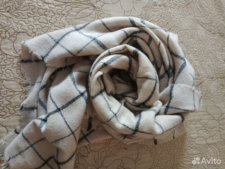 Палантин теплый