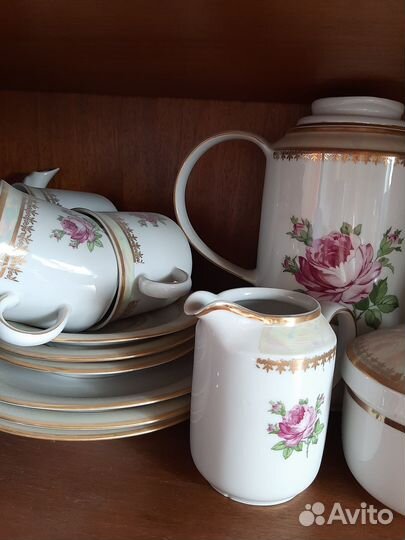 Сервиз чайный производства Kahla (ГДР)