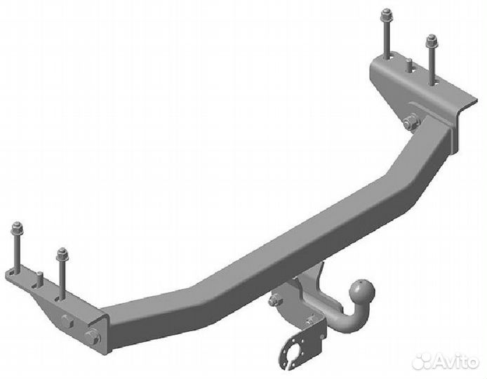 Фаркоп Mitsubishi Pajero Sport 1998- 2008 (MI 15)