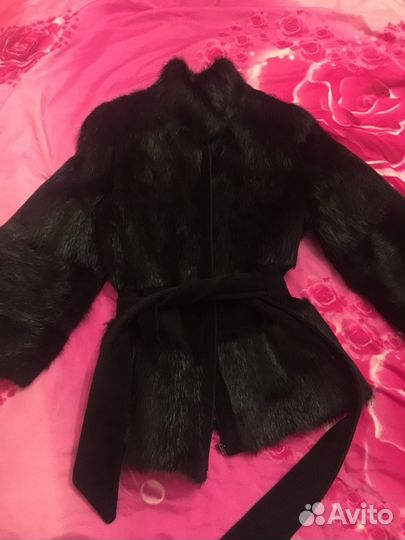 Шуба из ондатры