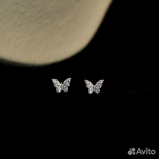 Серьги серебро 925