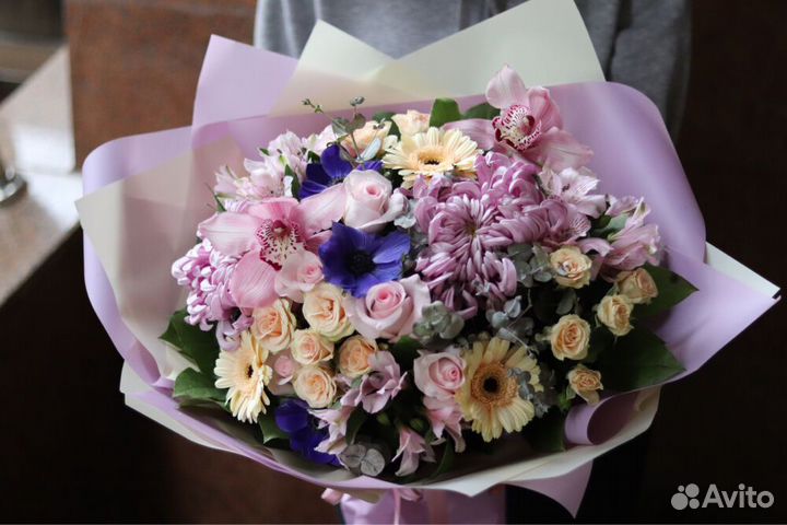 Оригинальные авторские букеты. Заказ, доставка