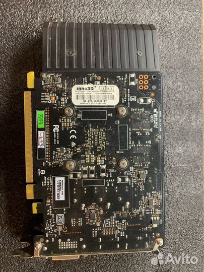 Видеокарта GeForce GTX 1050 ti inno3D 4gb