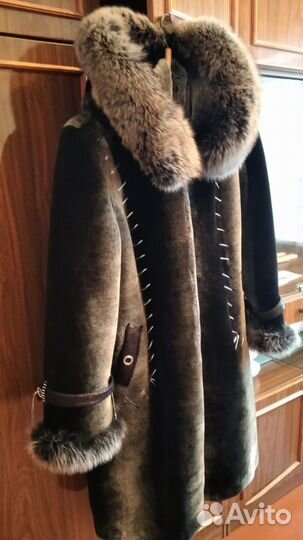Шуба из искусственного меха