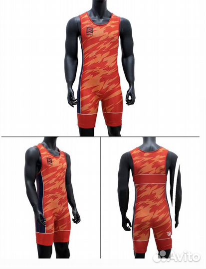 Борцовское трико Rage