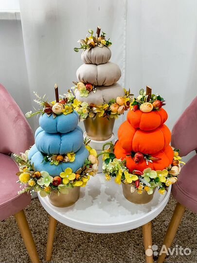 Осенняя тыква композиция