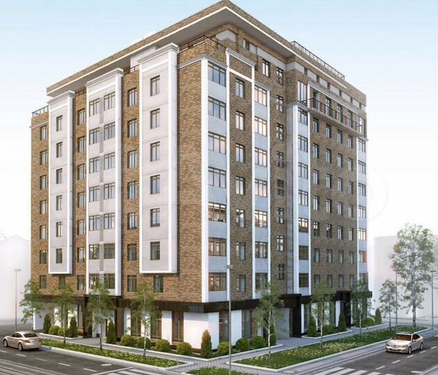 2-к. квартира, 57,8 м², 6/9 эт.