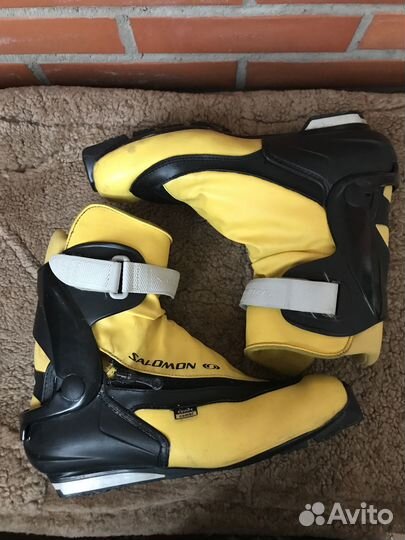 Лыжные ботинки salomon combi
