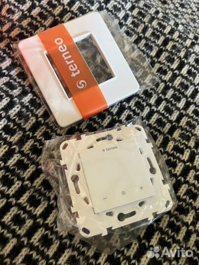 Терморегулятор Terneo S с рамкой