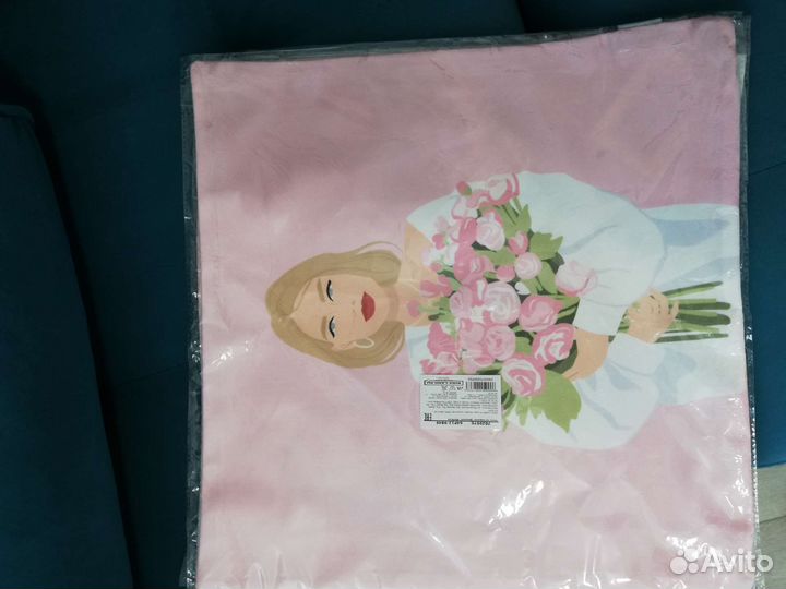 Чехлы на подушки 40 *40 см новые