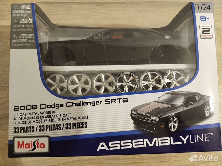 Модель 1:24, новая, сборная, Maisto, Dodge