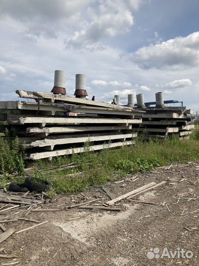 Плиты перекрытия бу