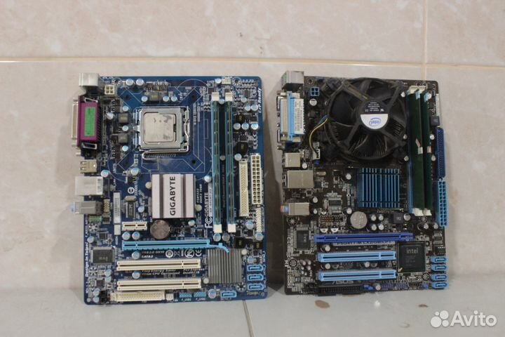 Наборы c2d 2-ядра, с платой G41 с 4gb ddr3 и fan