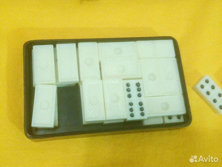 Домино СССР /Китай & Футляр для шашек СССР