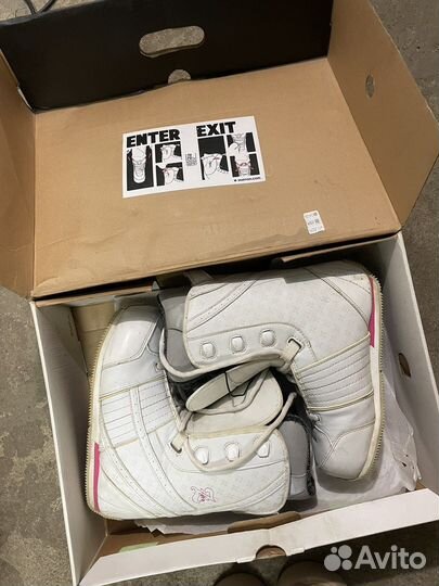 Сноубордические ботинки женские 38-40 размер