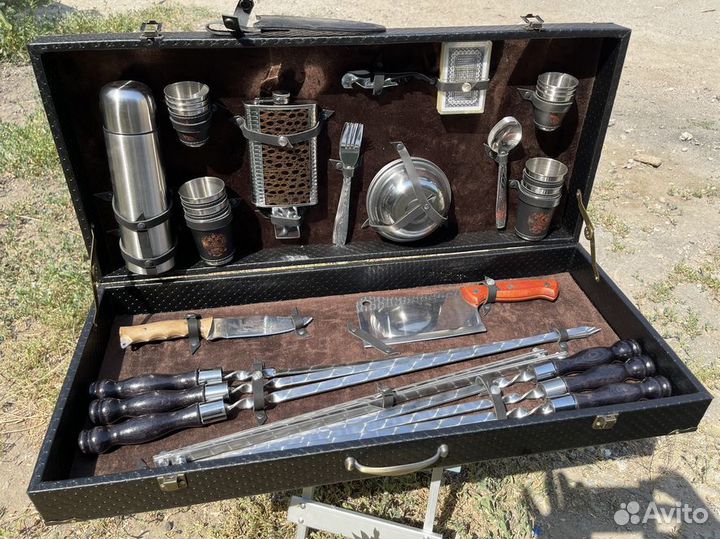 Шашлычный набор в кейсе