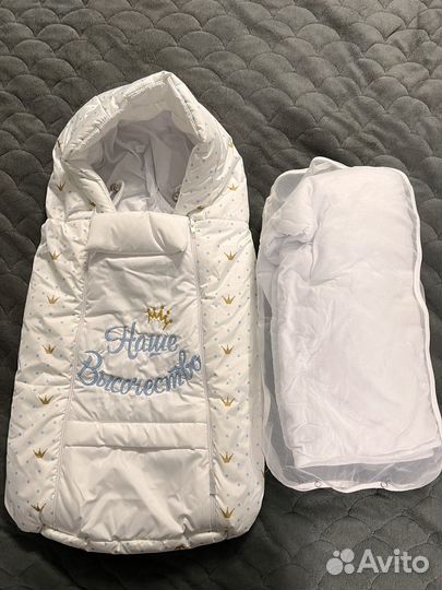 Конверт(весенний )на выписку, в автокресло