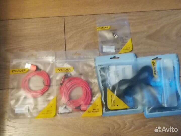 Магнитный кабель Essager с поворотом, 3 А