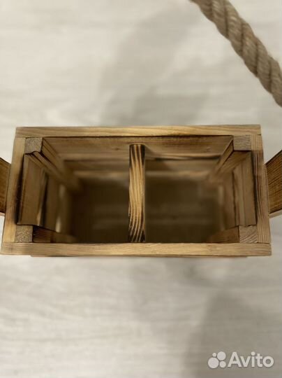 Ящик деревянный подарочный