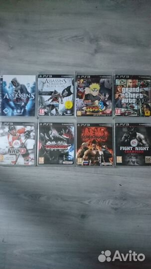 Sony PS3 slim непрошитая с играми