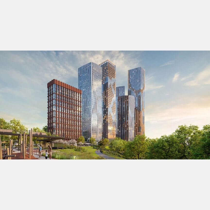 2-к. квартира, 39,6 м², 24/45 эт.