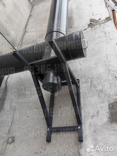 Дымоход / Сэндвич труба для печи, дымохода Везувий