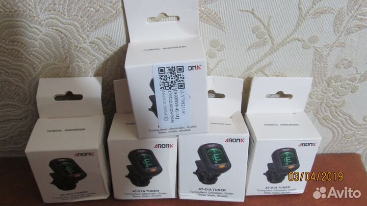 Тюнер для гитары ат-01А